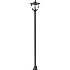 Solar Cell Lamp Posts Melunar Vintage Street Lamp Post 68.5"