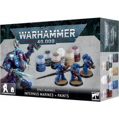 Warhammer 40000 Space Marines Infernus Marines & Paints Set