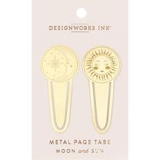 Adlibris Ink Metal Page Tabs Celestial Bogmærke
