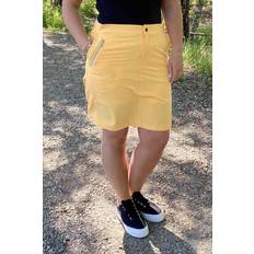 Keltainen Alusvaatteet & Asut Tuxer Hollie Skirt Yellow, Female, Vaatteet, hameet ja mekot, Keltainen, 46