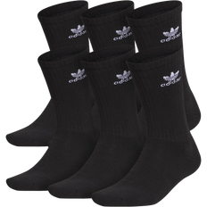 Adidas Trefoil Crew Socks 6-packs - Black/White