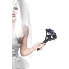 Damer - Spøgelser Tilbehør Smiffys Corpse Bride Bouquet Black