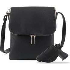 Jessie & James Cheyanne Concealed Carry Crossbody Bag - Black