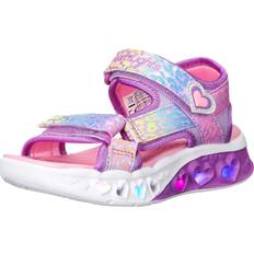 Skechers Sandaler m. Ljus Flutter Hearts Lavender/Multi Sandal