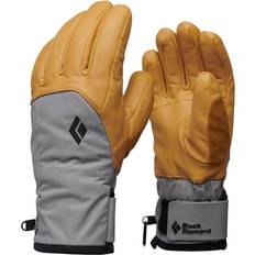 Beige - Dame Handsker Black Diamond Women's Legend Gloves, XS, Natural-Steel Gray