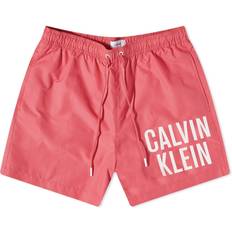 Calvin Klein Cotone Costumi da bagno Calvin Klein Costume Boxer Big Logo Rosa Uomo