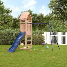 Jungle Gyms - Playhouse Tower Playground vidaXL Outdoor Playset Solid Wood Douglas