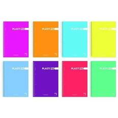Pacsa Plastipac Multicolour A4 Notebook 5 Pack with 80 Sheets