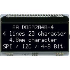 Schermi di Ricambio DISPLAY VISIONS Display a 7 segmenti 4.80 mm 3.3 V, 5 V Numero in cifre: 4 EADOGM204S-A