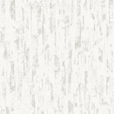 Wallpapers Grandeco Imperia Organic Metallic Shimmer Textured Wallpaper White