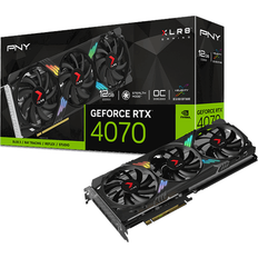 GeForce RTX 4070 - Nvidia GeForce Grafikkort PNY GeForce RTX 4070 XLR8 EPIC-X RGB Triple OC HDMI 3 x DP 12GB