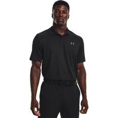 Elastane/Lycra/Spandex Polo Shirts Under Armour Men's Mens Performance Polo Shirt Black