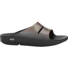 Oofos women slides Oofos OOahh Luxe - Latte