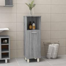 Meubles de Salle de Bain Muraux vidaXL Bathroom Cabinet Sonoma 30x30x95 Engineered Wood