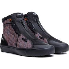 Blå Motorcykelstøvler TCX Ikasu Air Motorcycle Shoes - Black/Orange Man