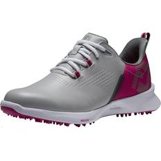 Damen - Grau Golfschuhe FootJoy Dame Fuel Golfsko Grey/Berry