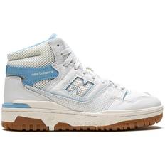 New Balance Men's ALD x 650R in White/Blue Leather