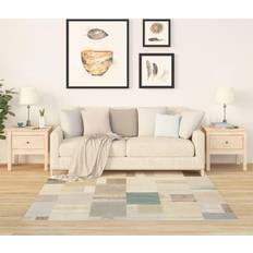 vidaXL 2 massivt fyrretræ Småbord 50x50cm