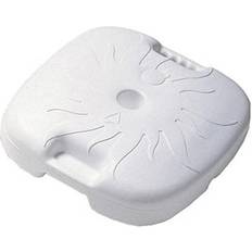 Hogueras Adriatic Base De Parasol 18 L Color Blanco 44x44x12 cm Ipae Progarden