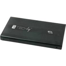 Techly Box Esterno I-CASE SU3-25B Interfacce SATA 2.5' USB 3.0 Adatto Per SSD e HDD