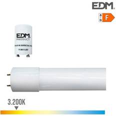 Edm Led röhre t8 9w 800lm 3200k warmes licht eq.18w ø2,6x60cm