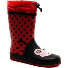 Wellingtons Regatta Kids Comfortable Mudplay Animal Wellies Ladybird