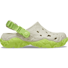 Nylon Pantoletten Crocs All-Terrain Atlas Clog - Bone/Limeade