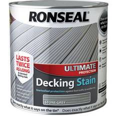 Paint Ronseal Ultimate Protection Decking Woodstain Grey 2.5L