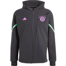 Bundesliga Vestes & Pulls Adidas Sweat à capuche de voyage FC Bayern D4GMD Noir