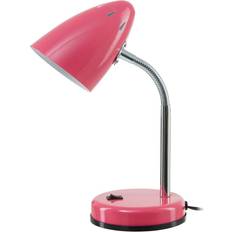 Freemans Premier Housewares Pink Gloss Table Lamp