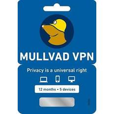 Mullvad VPN 5 Devices 1 Year