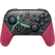 Nintendo switch controller grey Nintendo Pro Controller - Xenoblade Chronicles 2 Edition - (Switch) - Grey/Pink