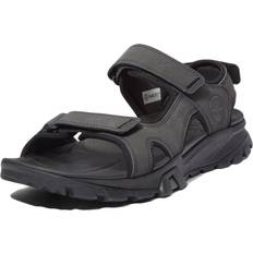 Timberland Lincoln Peak Strap Sandal Sandalen Herren Black Leather