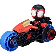 Spider-Man Cars Hasbro Marvel Spidey Amazing Friends Miles Morales Vehicle motorcycle