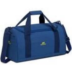 Laptoptaschen Rivacase Leichte Sporttasche, große Fitnesstasche 30 Liter Verstellbarer Schultergurt Wasserabweisende Reisetasche mit Seitentaschen/blau