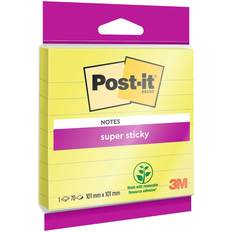 Memo saldi Post It Notes 100 x 100 mm Super Sticky Note Pad Foderato Verde (70 Fogli)