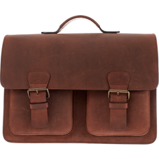 Ruitertassen Leather Briefcase - Ranger