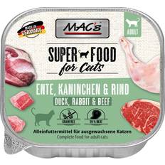 MAC's Husdjur MAC's Ekonomipack: Cat kattfoder portionsform 64 85 Anka, kanin & nötkött