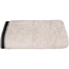 Monochrome Serviettes Atmosphera Drap Douche Joia 550 70x130 cm Lin - Beige Serviette de bain