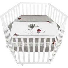 6-Sided Playpen White