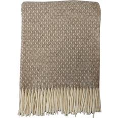 Redlunds Ullpläd Belfast Filt Beige