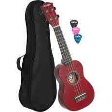 Rosso Ukulele Cascha HH 3961 Red Ukulele soprano