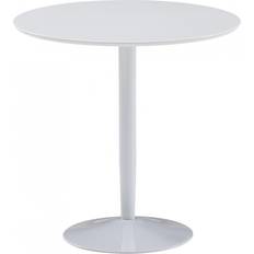 Spisebord lille Wohnling Lille Minimalistisk Skandi-Look 75 cm Hvid Højglans Spisebord