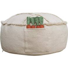 Polyester Poufs Lorena Canals Tic-Tac-Toe 50 x 50 cm Naturel Pouf