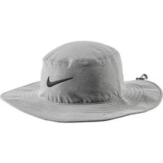 Golf - Gray Headgear NIKE Dri-FIT UV Golf Bucket Hat - Grey Heather/Black