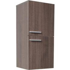 Wall Bathroom Cabinets Fresca Oak Bathroom Linen Side Cabinet with 2