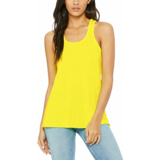 Bella+Canvas Women's 8800 Flowy Racerback Tank - Neon Yellow