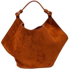 Khaite Lotus mini bag caramel One size