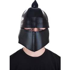 Caschi Fun Costumes Adult Black Knight Foam Helmet Knight Costume Helmets