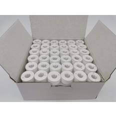 Coats Prewound bobbins,size a, 15, 15j, sa156, plastic sided,144pcs, 60s/2 white